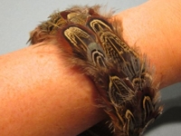 Chica and Jo Feather Bracelet